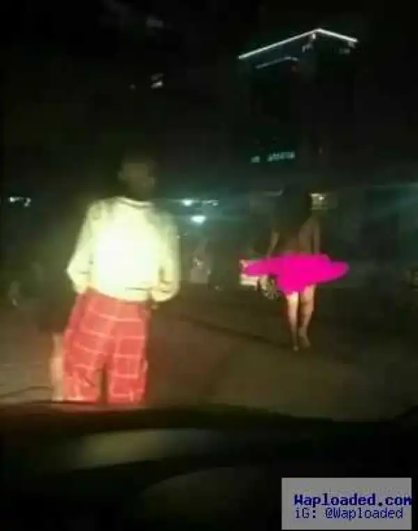 I Saw This Curvy Lady Cat-Walking Unclad In Lagos Last Night – Man Claims (Photo)